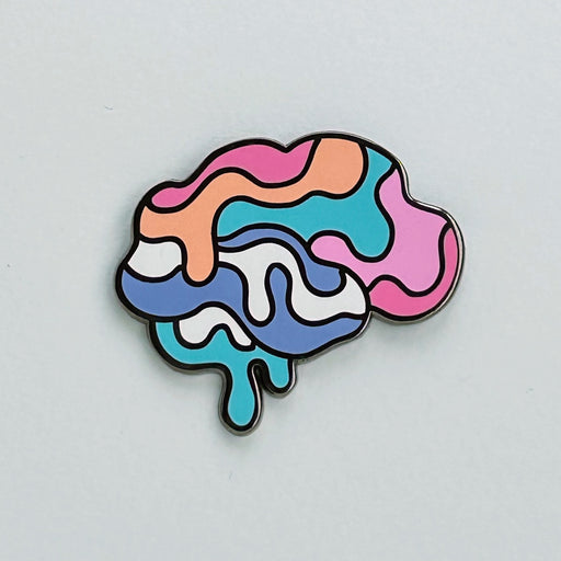 Mind Melt Enamel Pin