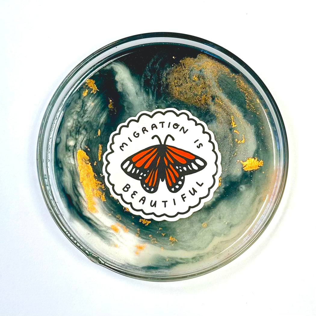 Monarch Butterfly Sticker