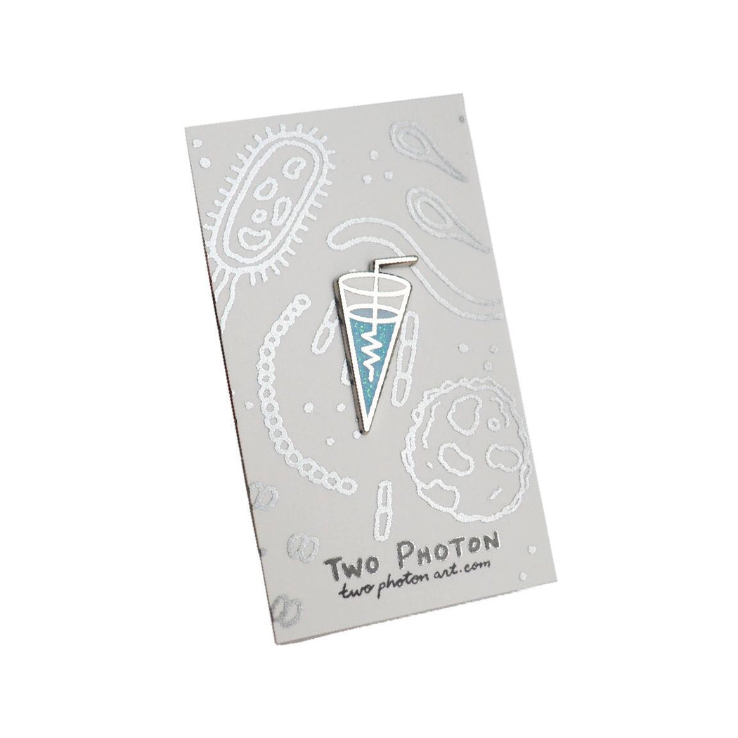 Electrophysiology Electrode Enamel Pin