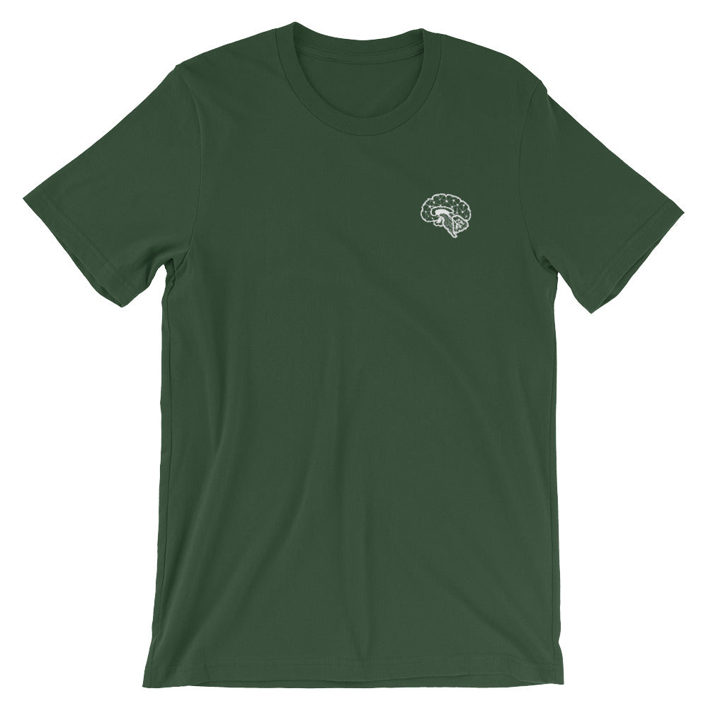 Embroidered Brain T-shirt