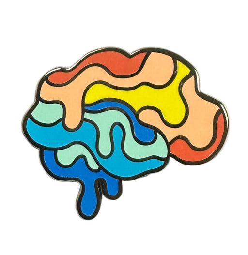 Mind Melt Enamel Pin