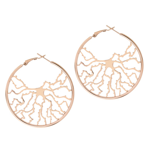 Neuron Hoop Earrings