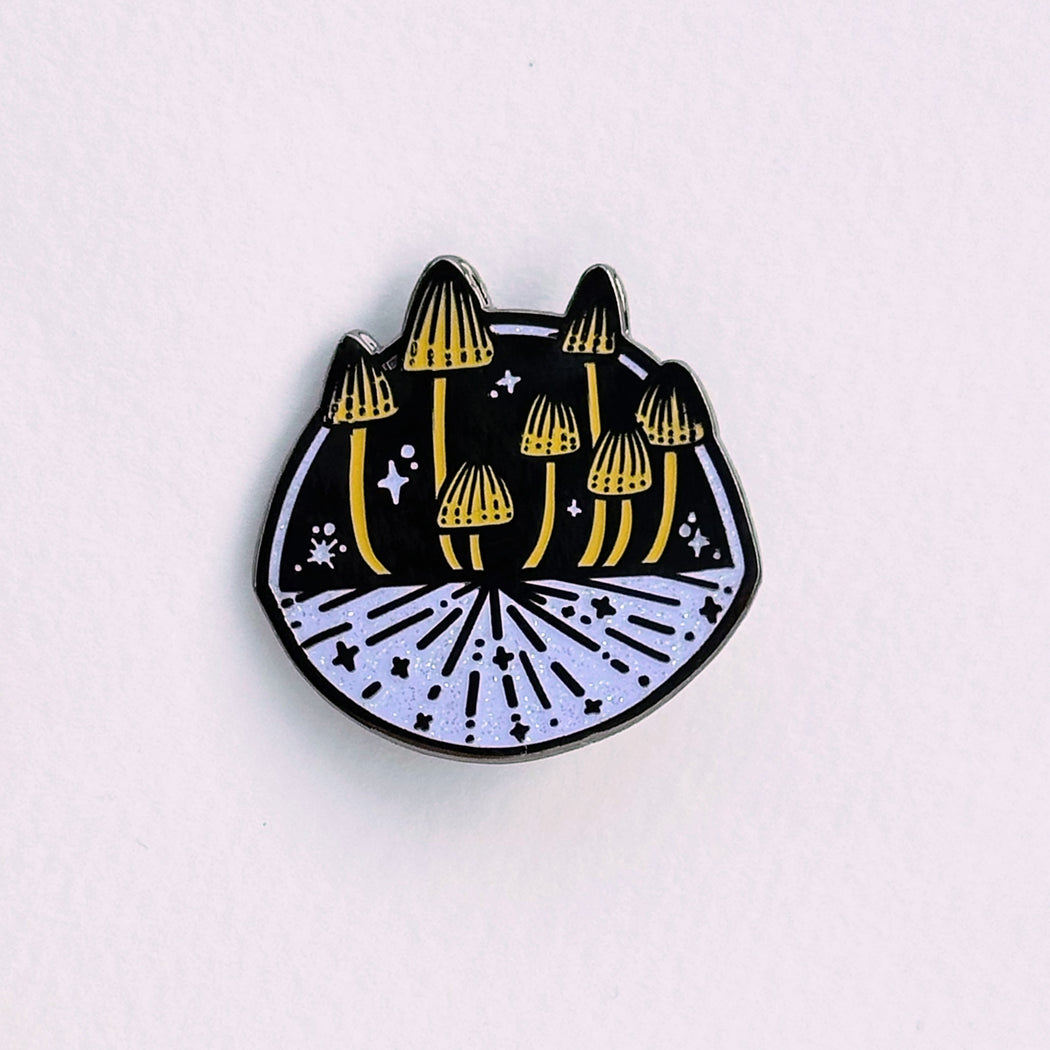 Magic Mushroom Enamel Pin