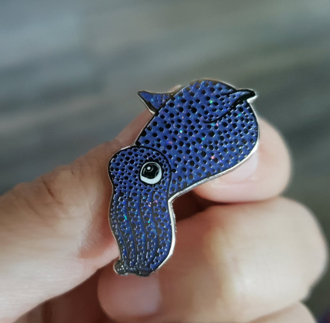 Squid Enamel Pin