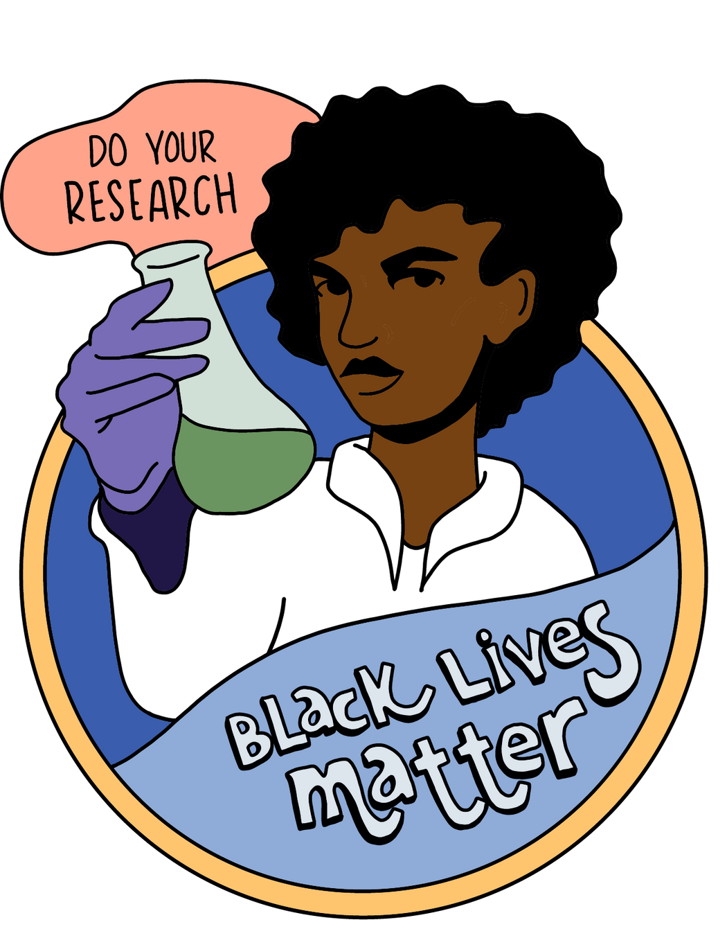Black Lives Matter - Do Your Research T-Shirt