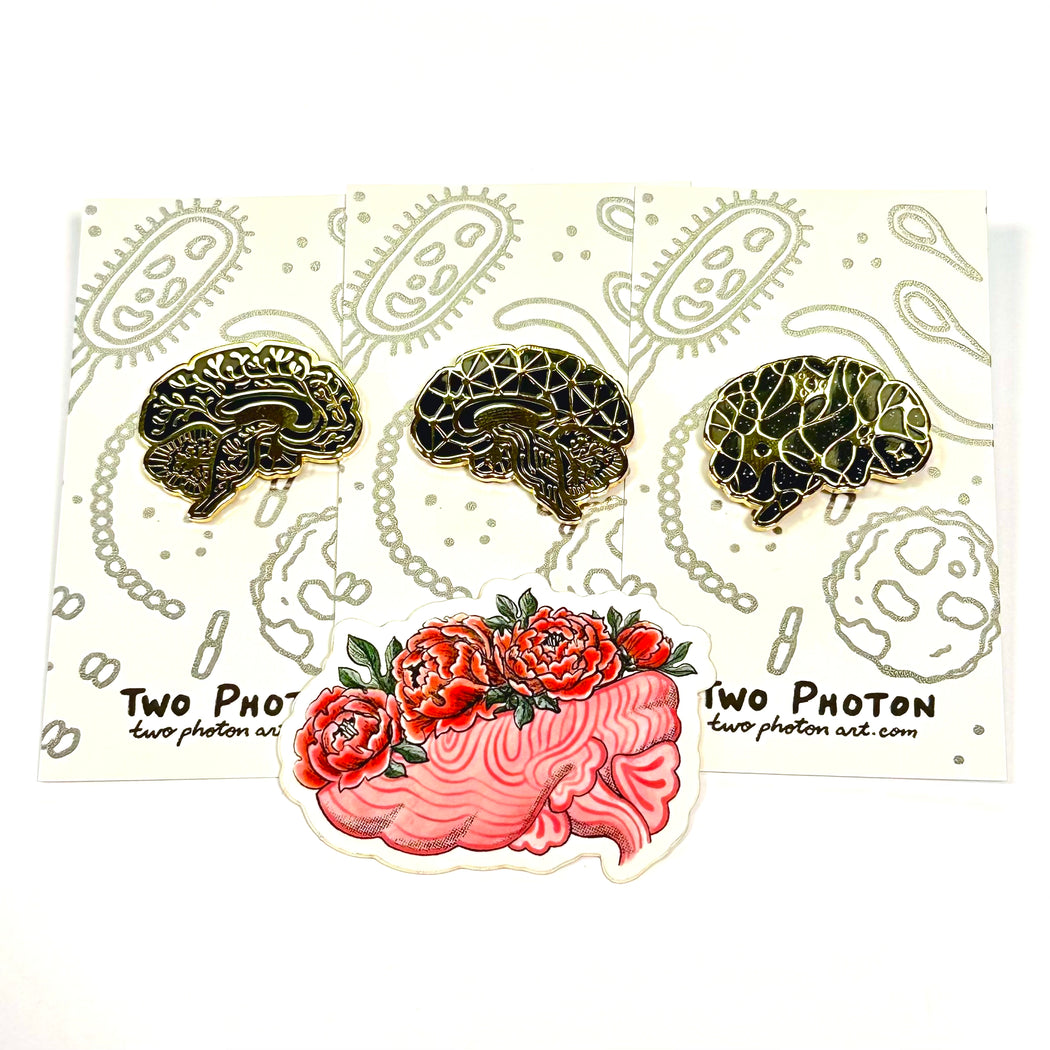 Brainstormer Enamel Pin Trio