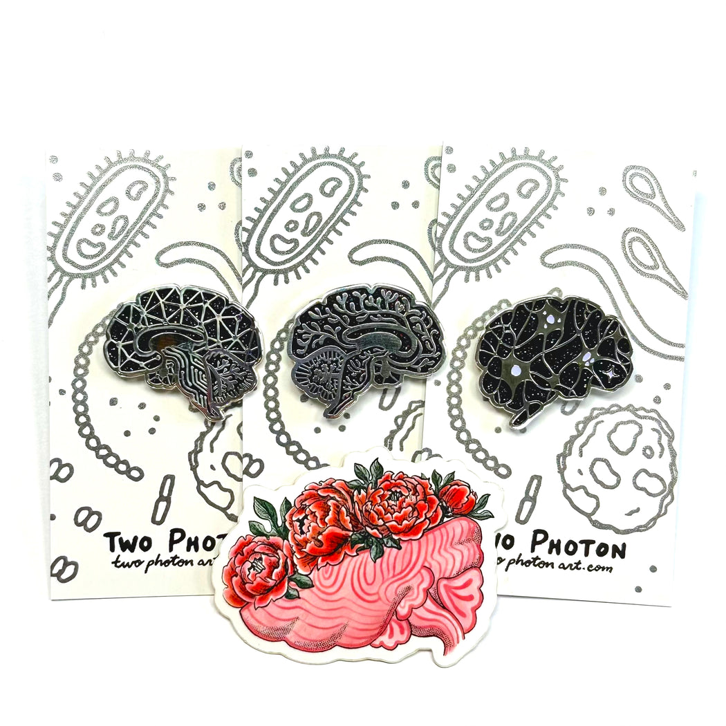 Brainstormer Enamel Pin Trio