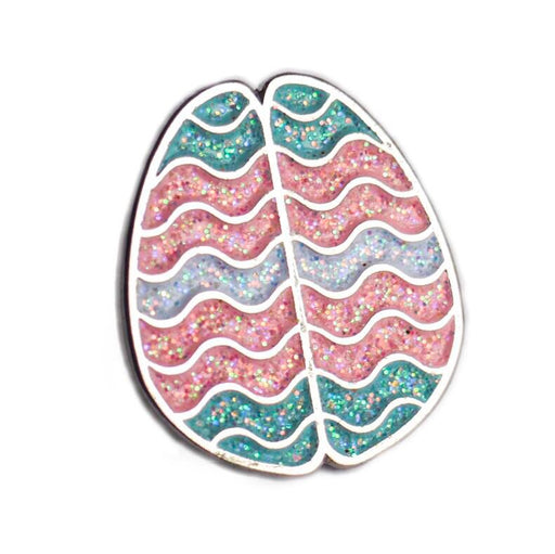 Trans Pride Brain Enamel Pin