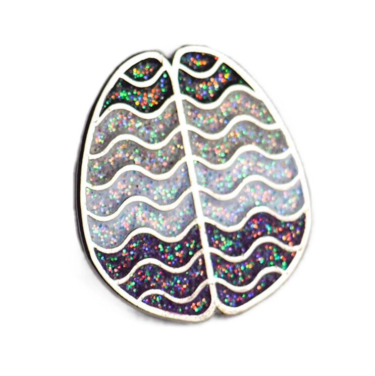 Pride Brain Enamel Pin