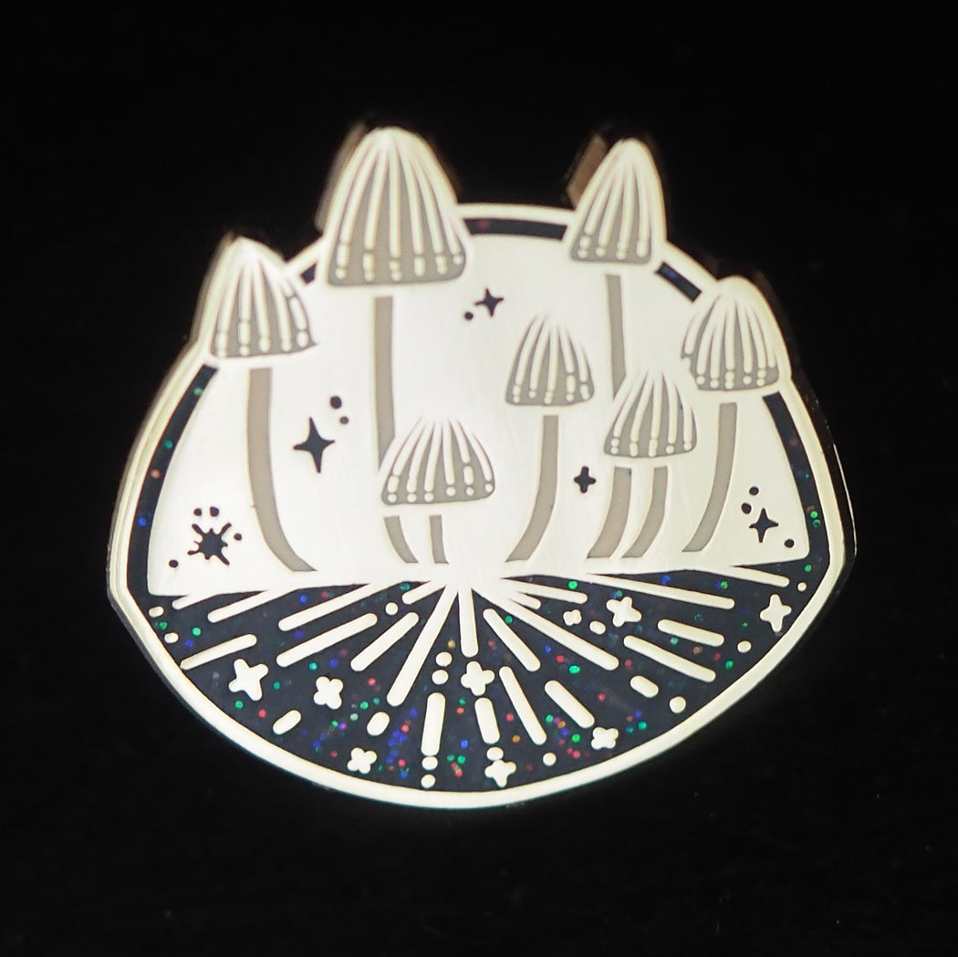 Magic Mushroom Enamel Pin