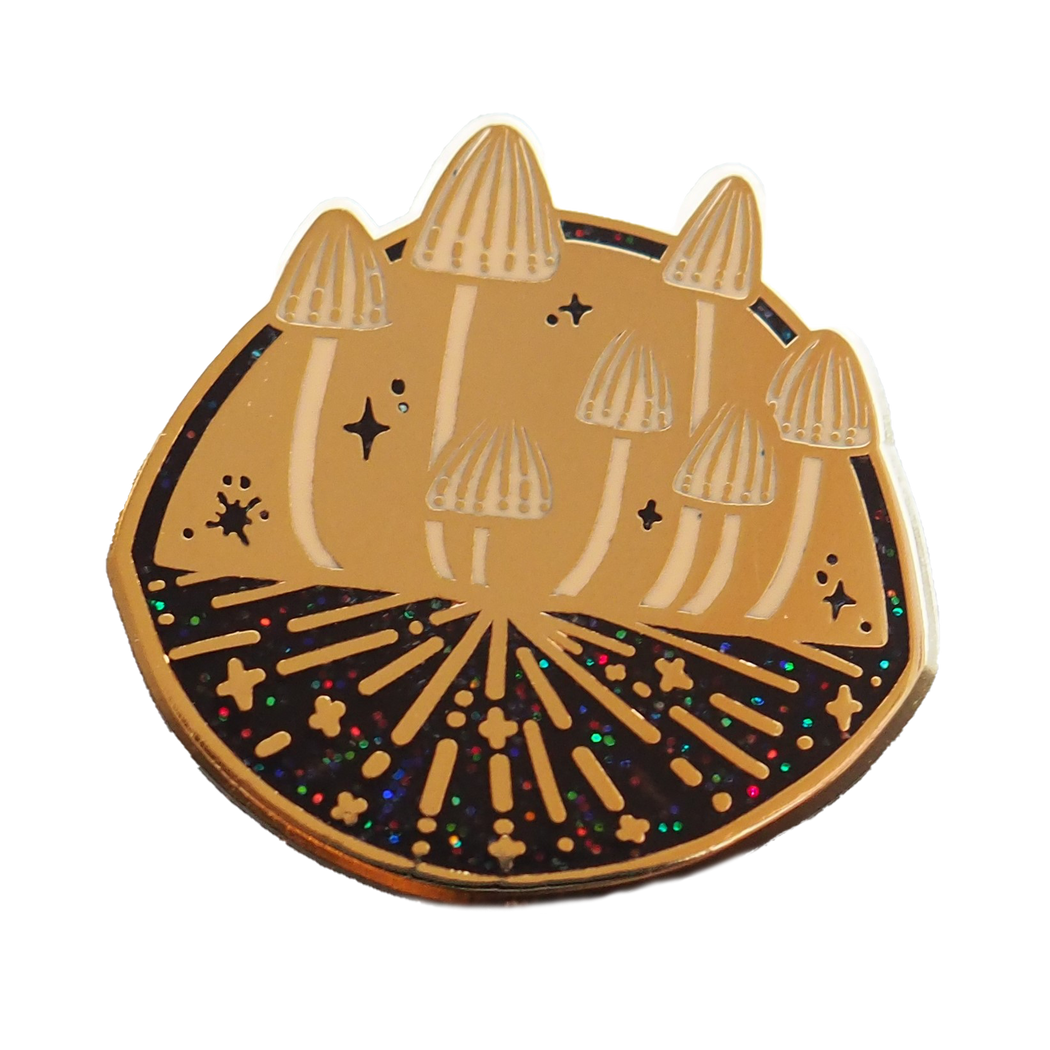 Magic Mushroom Enamel Pin