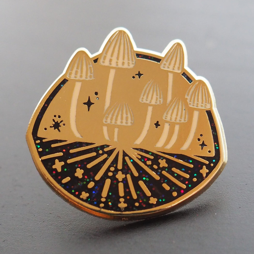 Magic Mushroom Enamel Pin