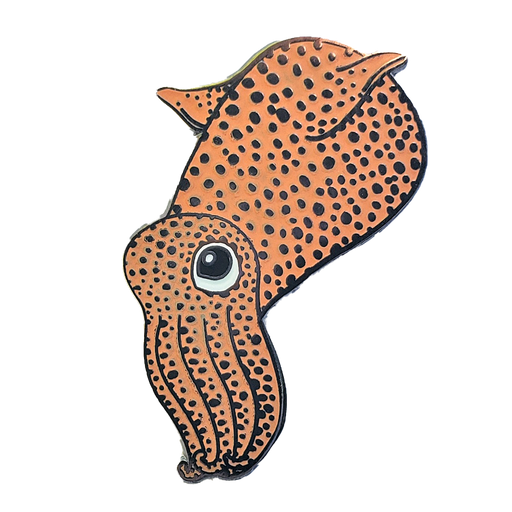Squid Enamel Pin