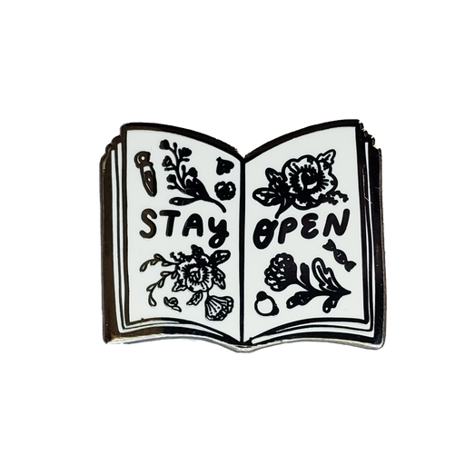 Stay Open Enamel Pin