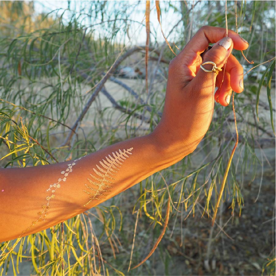 Temporary Tattoo Set - Patterns in Nature